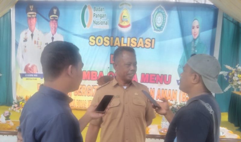 Kepala Dinas Ketahanan Pangan, Masudin La Maibambu. (Rakyatmu)