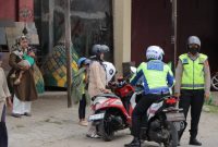 Satlantas Polres Kepulauan Sula melaksanakan operasi zebra Tahun 2023. (Rakyatmu)