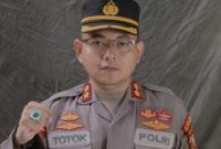 Kapolres Pulau Taliabu, AKBP. Totok Handoyo. (Rakyatmu)