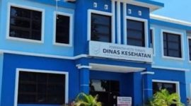 Kantor Dinas Kesehatan Kota Ternate. (Rakyatmu)