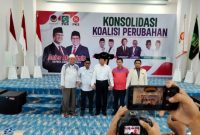 Tiga Partai Konsolidasi Koalisi Perubahan. (Rakyatmu)