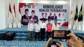 Tiga Partai Konsolidasi Koalisi Perubahan. (Rakyatmu)