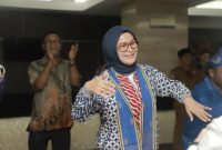 Istri Wali Kota Bogor Yane Ardian Bima Arya Tiba di Kota Ternate. (Ongky for Rakyatmu)