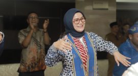 Istri Wali Kota Bogor Yane Ardian Bima Arya Tiba di Kota Ternate. (Ongky for Rakyatmu)