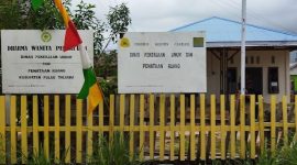 Kantor Dinas PUPR Kabupaten Pulau Taliabu. (Rakyatmu)