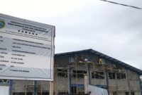 Pekerjaan Pembangunan Pasar Makdahi. (Rakyatmu)