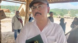 Ketua Panitia HKG PKK Tingkat Provinsi Maluku Utara, Damrudin. (Rakyatmu)