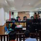  Sidang Ketiga Dugaan Kasus Pemalsuan Dokumen Bacaleg DPD PAN KotaTidore di Pengadilan Negeri Soasio. (Rakyatmu)