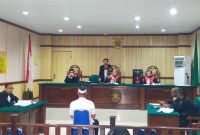 Sidang Keempat Dugaan Kasus Pemalsuan Dokumen Bacaleg. (Rakyatmu)