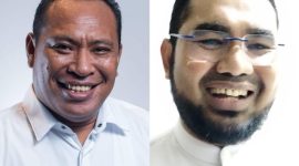 Paket Usman-Bassam di Pilkada Kabupaten Halmahera Selatan. (Desain/Rakyatmu)