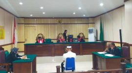 Sidang Keenam di Pengadilan Negeri Soasio Tidore. (Rakyatmu)
