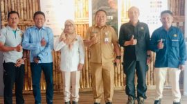 Tim Peneliti Gempa dan Tsunami Badan Geologi Kementerian ESDM Melakukan Pertemuan dengan Bappelitbangda Kota Ternate. (Rakyatmu)