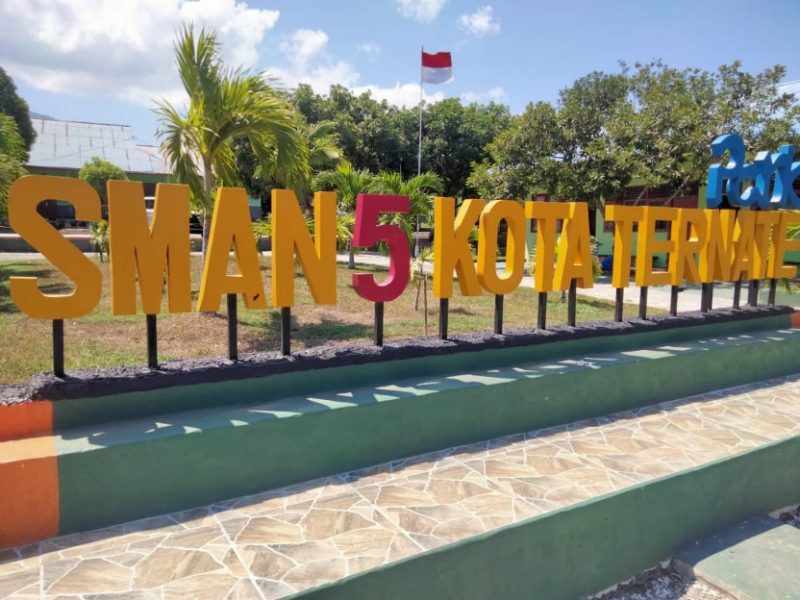 SMA Negeri 5 Kota Ternate. (Rakyatmu)