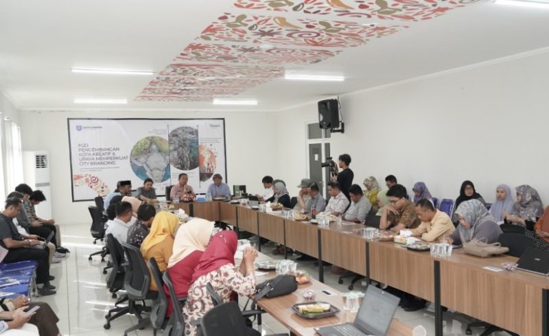 Focus Group Discussion Tentang Pengembangan Kota Kreatif dan Upaya Memperkuat City Branding. (Istimewa/Rakyatmu)