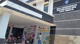 Kantor Dukcapil Kota Ternate. (Rakyatmu)