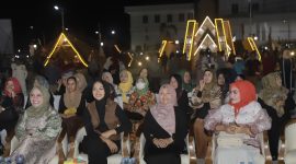 Ketua TP-PKK se-Provinsi Maluku Utara di HKG Ke-51. (Ongky/Rakyatmu)