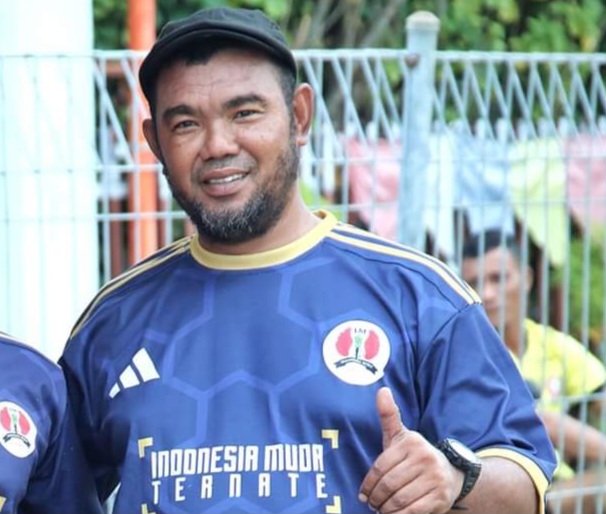 Presiden Club Indonesia Muda Ternate Football Achmad Idrus. (Rakyatmu)