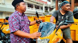 Armada Sampah Roda Tiga telah Distribusi ke Setiap Kelurahan. (Rakyatmu)