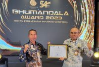 Kabupaten Pulau Taliabu Raih Penghargaan BIG. (Rakyatmu)