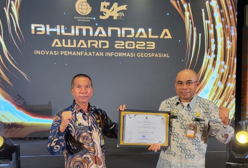 Kabupaten Pulau Taliabu Raih Penghargaan BIG. (Rakyatmu)