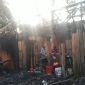 Satu rumah di Desa Fogi, Kabupaten Kepulauan Sula hangus terbakar. (Rakyatmu)