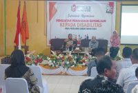 Sosialisasi Pemahaman Kepemiluan Kepada Difabel. (Rakyatmu)