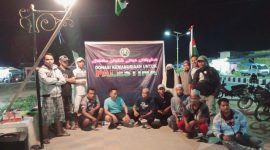 Masyarakat Taliabu Peduli Gaza Palestina Gelar Bazar Amal. (Rakyatmu)