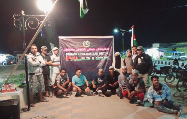 Masyarakat Taliabu Peduli Gaza Palestina Gelar Bazar Amal. (Rakyatmu)