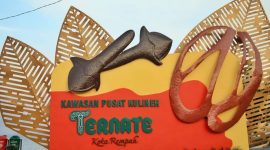 Kawasan Pusat Kuliner Kota Rempah, Kota Ternate. (Bucek for Rakyatmu)