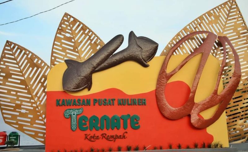 Kawasan Pusat Kuliner Kota Rempah, Kota Ternate. (Bucek for Rakyatmu)