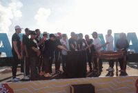 Persmian Ruang Publik Pantai Falajawa. (Ongky for Rakyatmu)