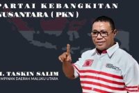 Ketua PKN Maluku Utara, Taskin Dano Salim. (Istimewa/Rakyatmu)