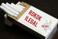 Ilustrasi Rokok Ilegal. (Rakyatmu)