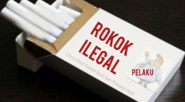 Ilustrasi Rokok Ilegal. (Rakyatmu)
