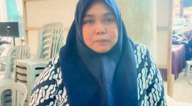 Ketua KPU Kabupaten Kepulauan Sula, Yuni Yunengsih Ayuba. (Rakyatmu)