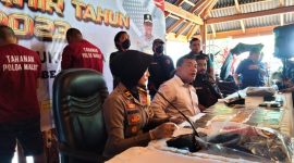 Dua pelaku penipuan pengusaha di Kabupaten Halmahera Timur, Maluku Utara diamankan polisi. Sementara pimpinan kelompok jadi DPO. (Rakyatmu)