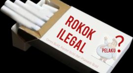 Ilustrasi Rokok Ilegal. (Rakyatmu)