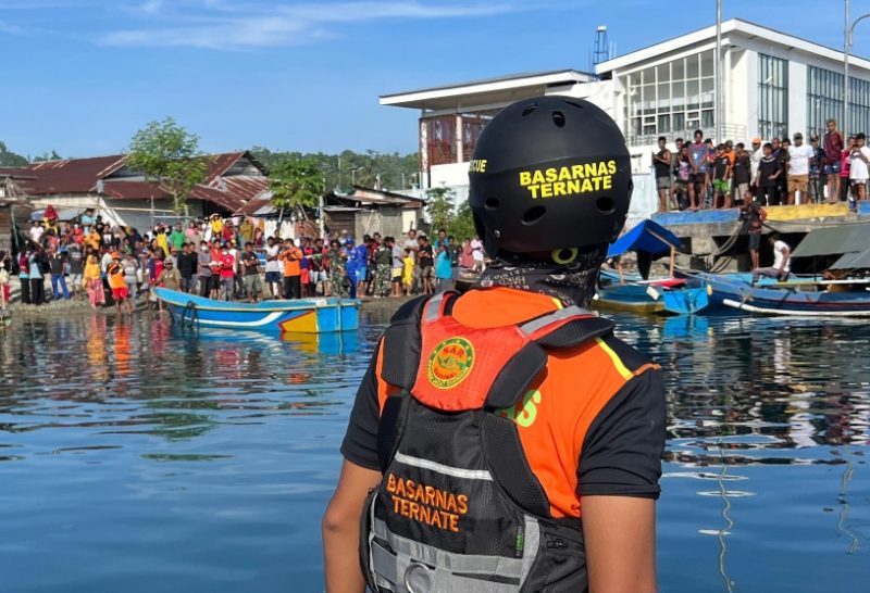 Basarnas Ternate. (Rakyatmu)