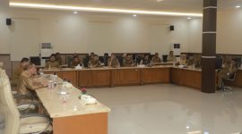 Rapat valuasi Program Kerja OPD di Lingkungan Pemerintah Kota Ternate. (Ongky for Rakyatmu)