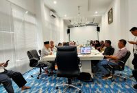 Rapat Koordinasi Koalisi Perubahan Maluku Utara Bahas Kedatangan Capres Anies Baswedan di Ternate. (Rakyatmu)