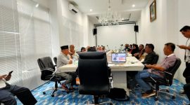 Rapat Koordinasi Koalisi Perubahan Maluku Utara Bahas Kedatangan Capres Anies Baswedan di Ternate. (Rakyatmu)