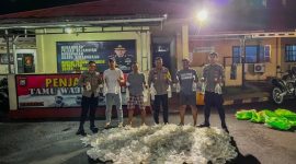 Miras Jenis Cap Tikus Diamankan di Polres Ternate. (Istimewa/Rakyatmu)