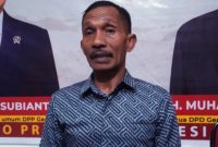 Ketua DPD Partai Gerindra Maluku Utara Sahril Tahir Tegaskan Kader yang Terlibat Kasus Korupsi untuk Segera Mundur Diri. (Rakyatmu)