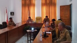 Pemda Pulau Taliabu Rapat Bersama Kemendagri melalui Zoom Meeting. (Rakyatmu)