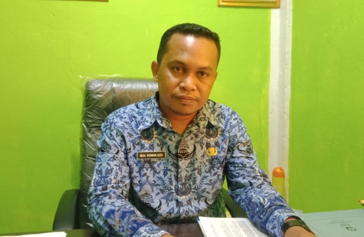 Kepala BPPKAD Kabupaten Pulau Taliabu Muh Ridwan Aziz. (Rakyatmu)