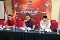 Tim Seleksi Calon Anggota KPU Provinsi Maluku Utara. (Rakyatmu)