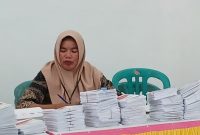 Surat Suara di TPS 2 Kelurahan Sasa, Kota Ternate. (Rakyatmu)