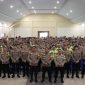 Anggota Polres Ternate Ikuti Pembekalan Pengamanan TPS hingga Penghitungan Suara Pemilu. (Dok. Humas Polres Ternate for Rakyatmu)