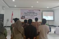 Panwascam Taliabu Barat Gelar Pelatihan Saksi Partai Politik. (Rakyatmu)