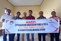Deklarasi Pemilu Damai di Enam Desa Maluku Utara. (Rakyatmu)